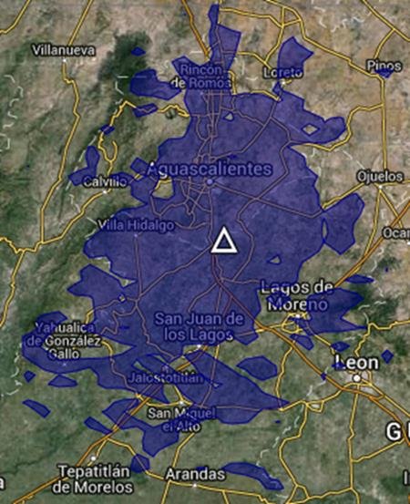 Figura-No-3-Area-de-cobertura-para-el-canal-41-en-la-Cd-de-Aguascalientes